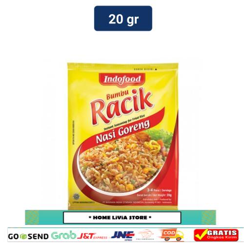 

Indofood Bumbu Racik Nasi Goreng 20 gr