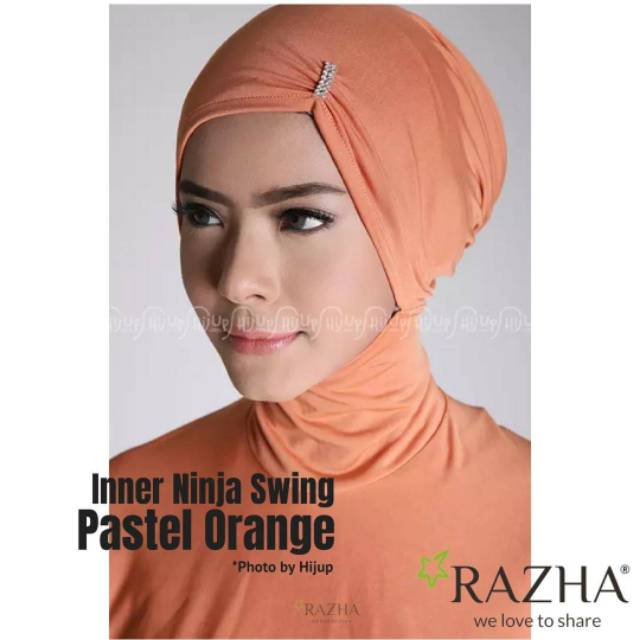INNER NINJA KERUT DIAMOND SWING BY RAZHA ORIGINAL | CIPUT DALAMAN JILBAB QIMMARHIJAB