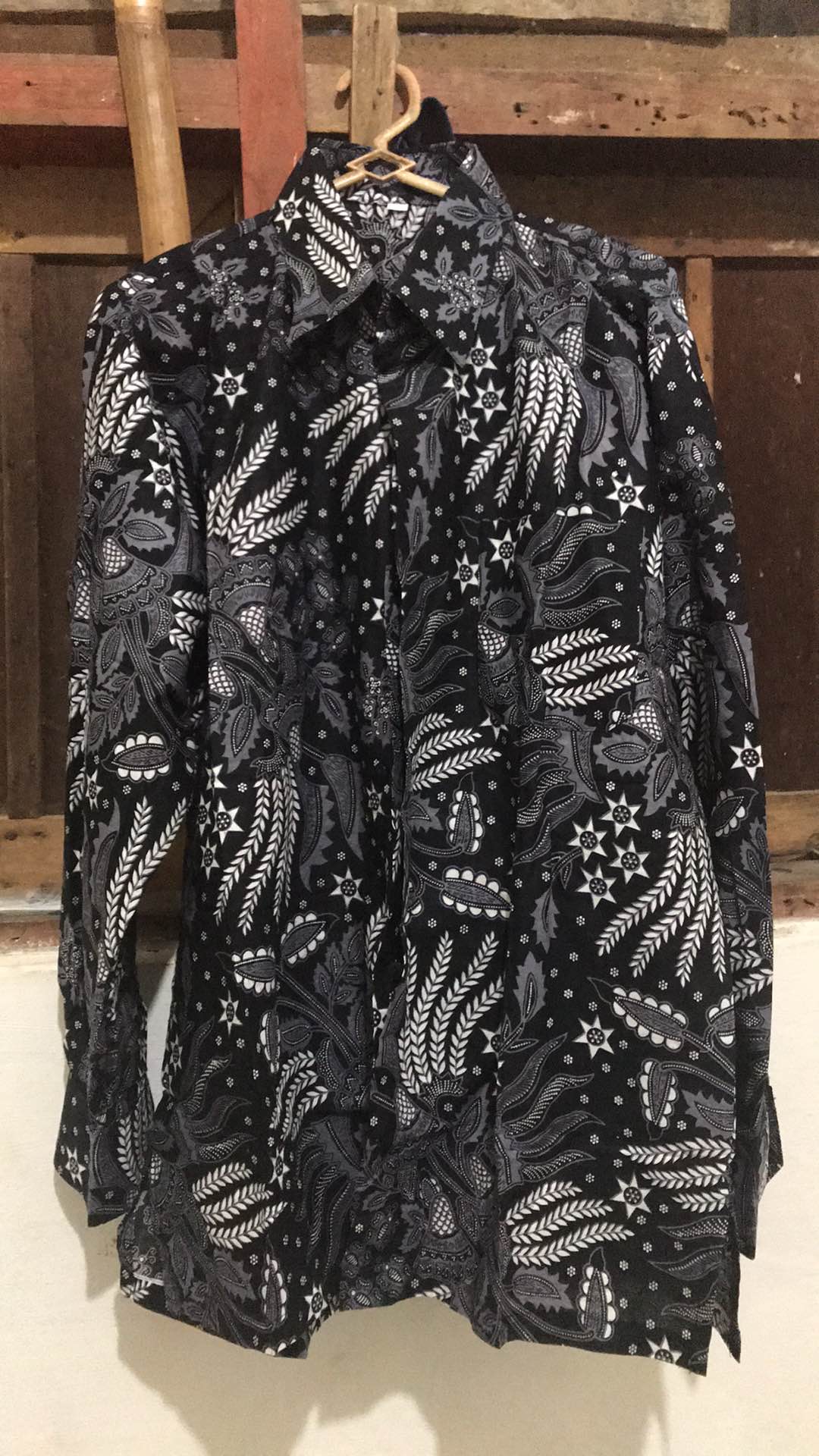 New Arrival Distro Batik Pria Bordir Sogan Hrb026 Batikaf Notoarto Batik Ipnu-ippnu Hem Pria Bel