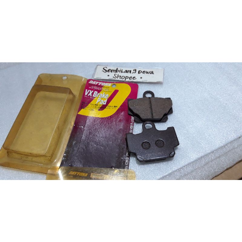 kanvas rem depan RX king tua 1 piston ori daytona