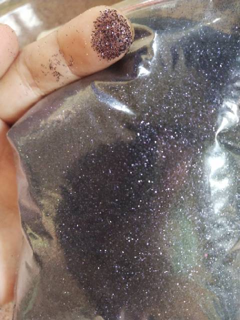 SERBUK GLITTER ANEKA WARNA UNGU