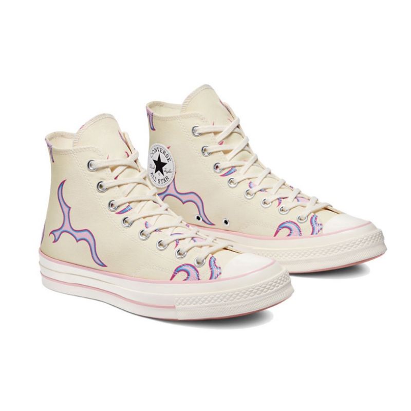 C*nverse CT 70s X Golf Le Fleur Flame Pastel Yellow / Almond Blossom