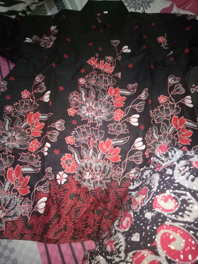 Batik Pria M, L, Xl, Xxl - Baju Batik - Kemeja Batik Pekalongan Lengan Pendek Abadi Batik