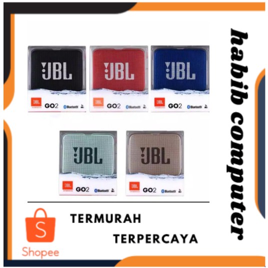 Jbl go 2 speaker bluetooth wireless portable by harman go2 oem