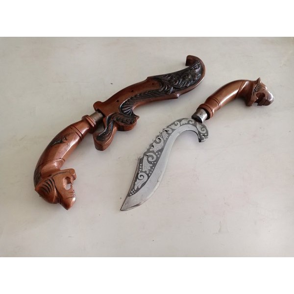 KUJANG  UKIR FULL BATIK UKURAN BESAR