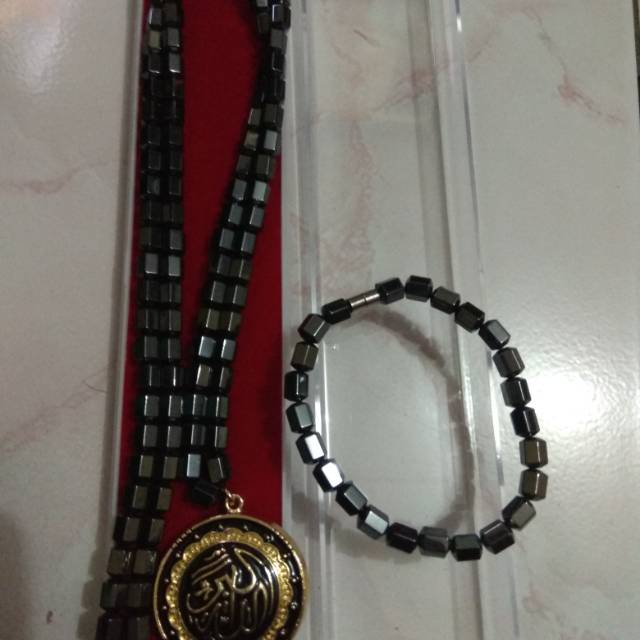 Kalung magnet+gelang gisamyong 99%