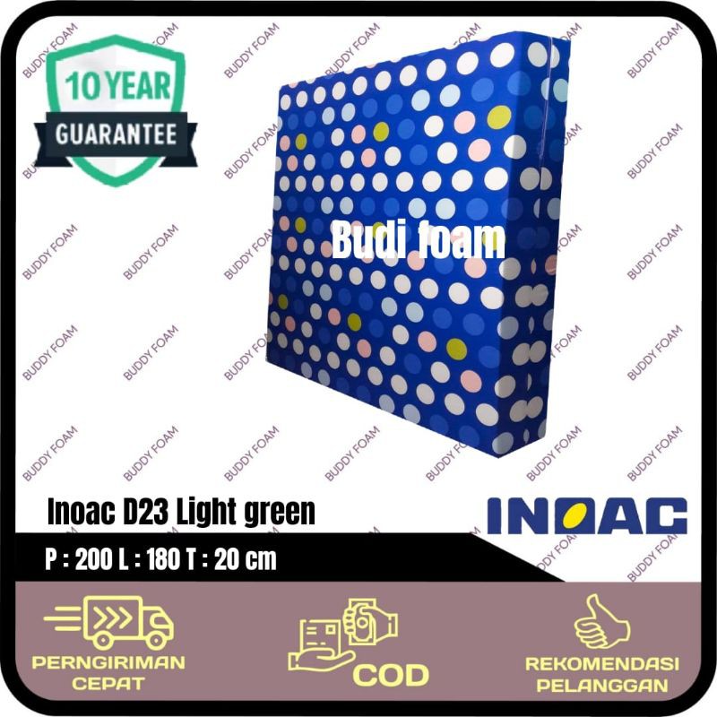 INOAC Kasur busa Inoac no 1 ukuran 200 x 180 x 20 cm