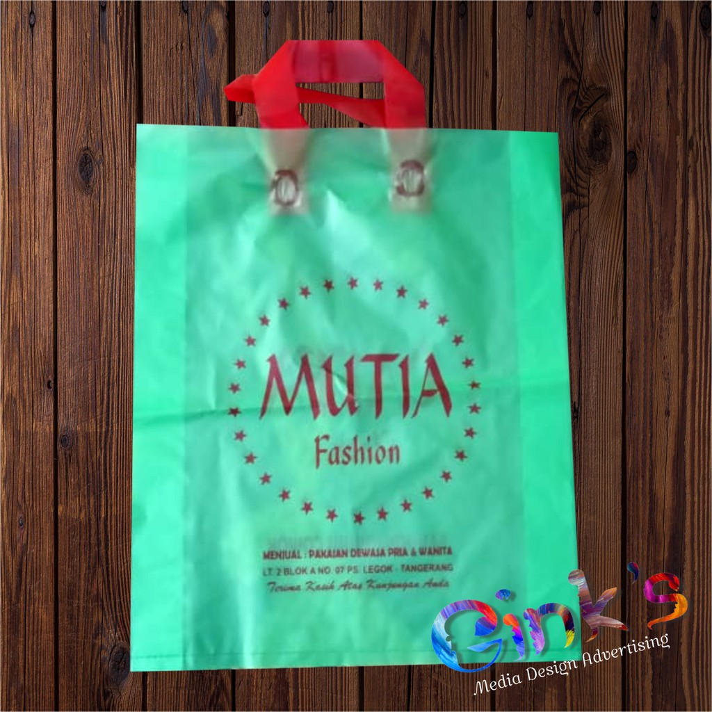 

KANTONG PLASTIK TALI HD SABLON 30x40 SHOPPING BAG SABLON