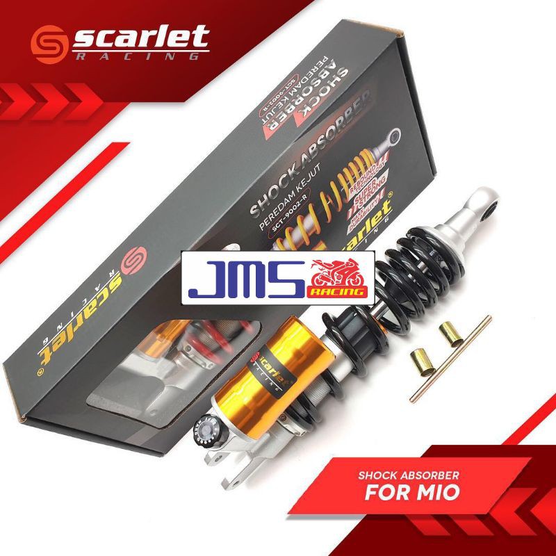 shock shockbreaker scarlet tabung bawah klik rebord fungsi ukuran 305/325 mio beat vario 110 xeon mio soul gt scoopy lexi freego soul gt124 miom3 mioj beat karbu