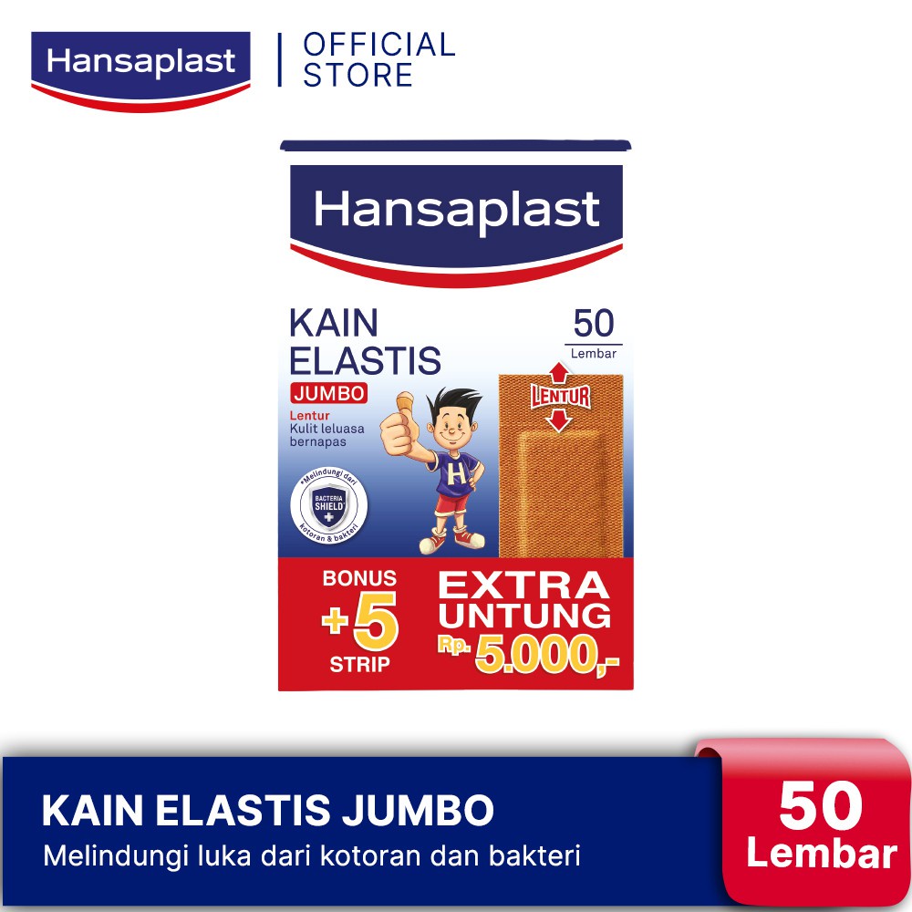 Hansaplast Kain Elastis Jumbo