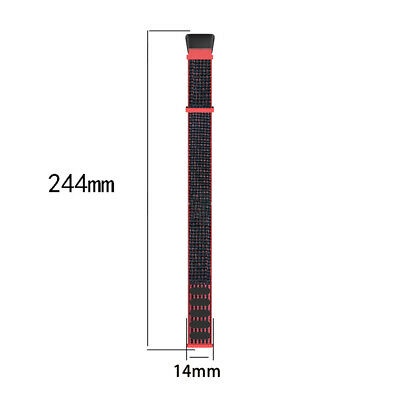 Saiia Strap Nylon for Huawei Band 7 and Band 6 Honor Band 6 and band 7 Nylon strap Tali Pengganti Untuk Huaweii Band 6 Model Klip Besi