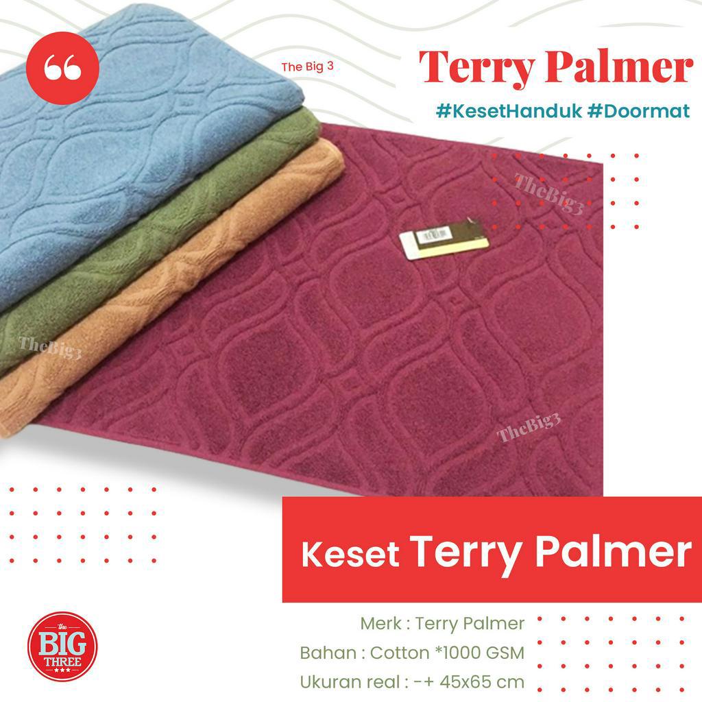 Keset Handuk Terry Palmer 45x65 cm - Motif Abstrak hati love heart kaki home sweet home 45 x 65 Bath Mat Kamar Mandi TBT