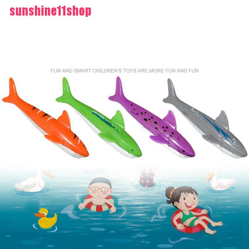 【SHOP】Underwater Swim Pool Diving Toys Summer Swimming Dive Toy Sets Water Rings