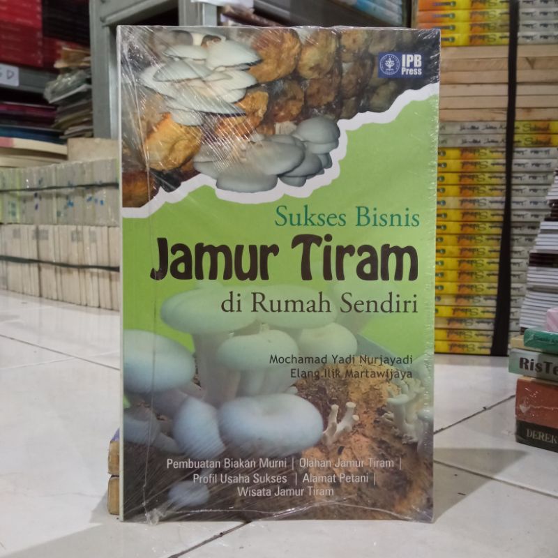 OBRAL MURAH BUKU PENGEMBANGAN DIRI / INSPIRASI / INSPIRATIF / MOTIVASI BISNIS / DI BALIK JARI-JARI / ORIGINAL 2a 9d-Sukses bisnis jamur