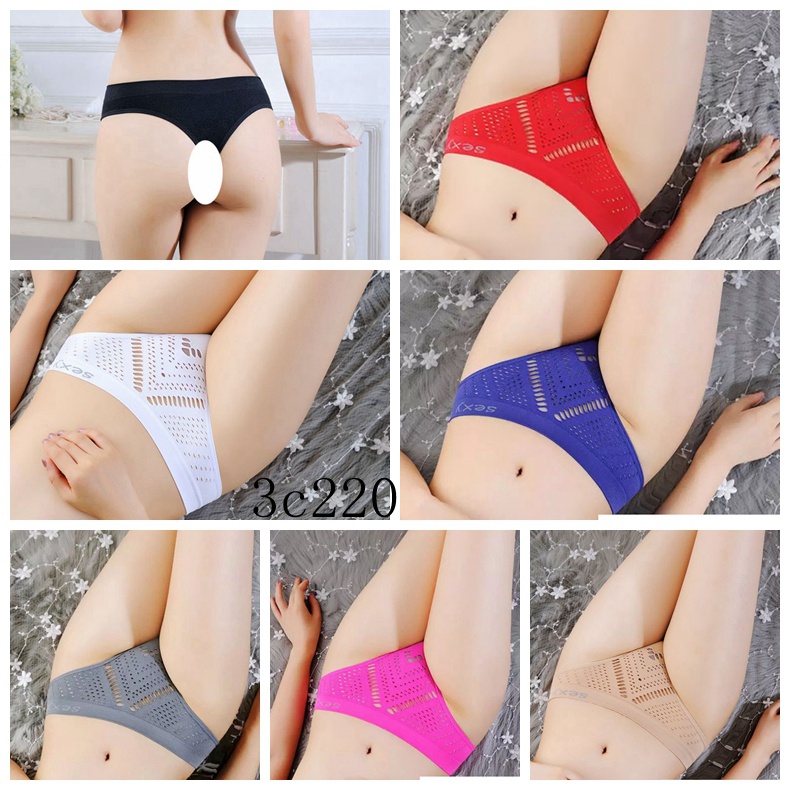 (Ready Stock) Sexy G String Wanita mulus Ukuran besar Seksi Low Waist Celana Dalam impor 3C220