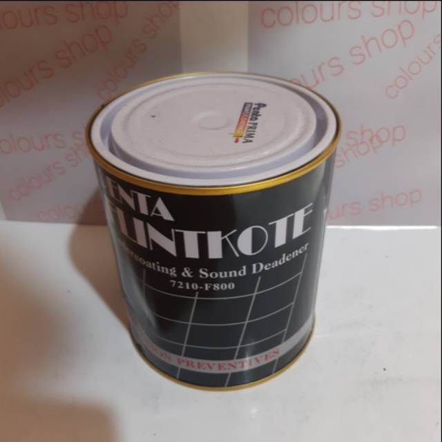 CAT PENTA FLINKOTE UNDERCOATING WARNA HITAM ISI 1KG