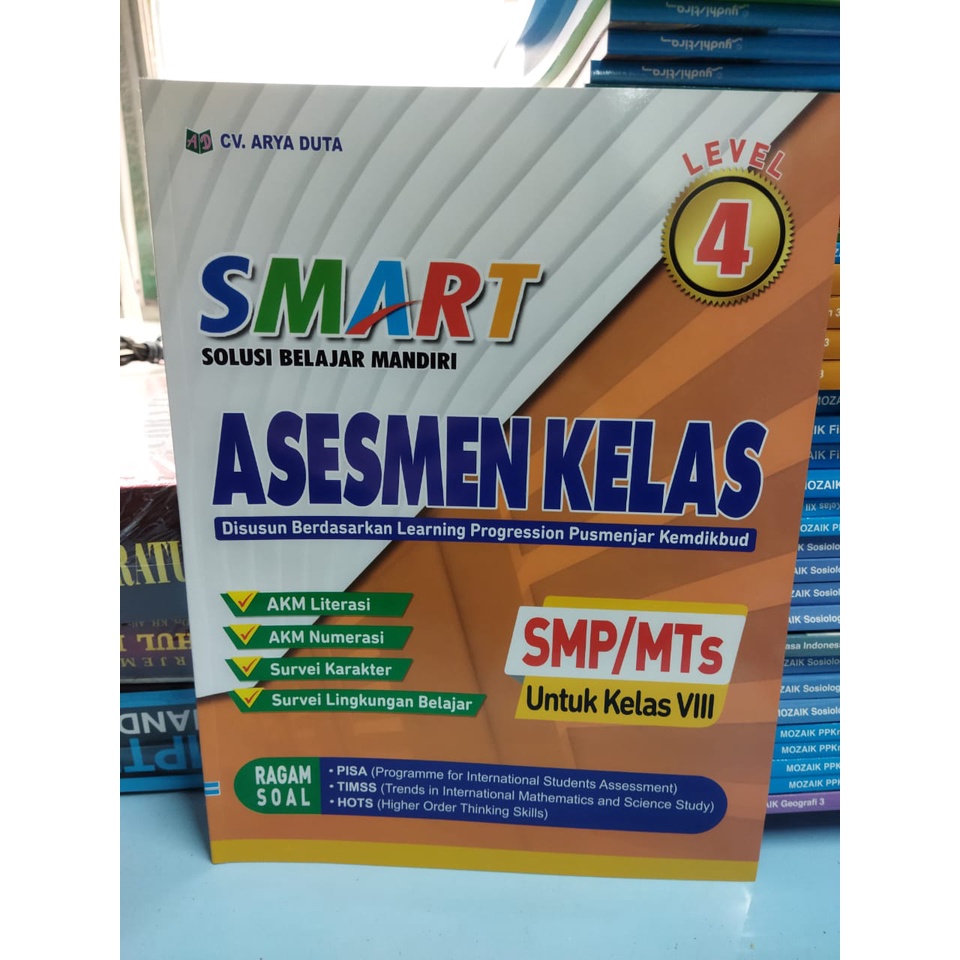 Smart Asesmen Kelas 8 SMP/MTS - Arya Duta