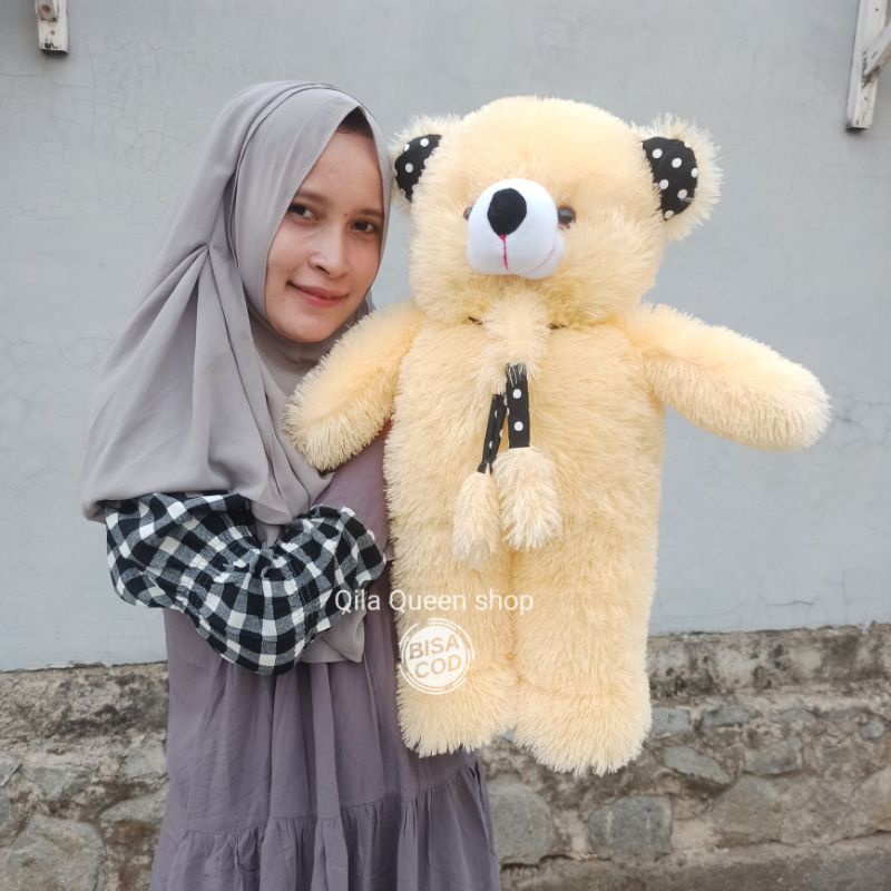 boneka BEAR syal TANGGUNG 50CM