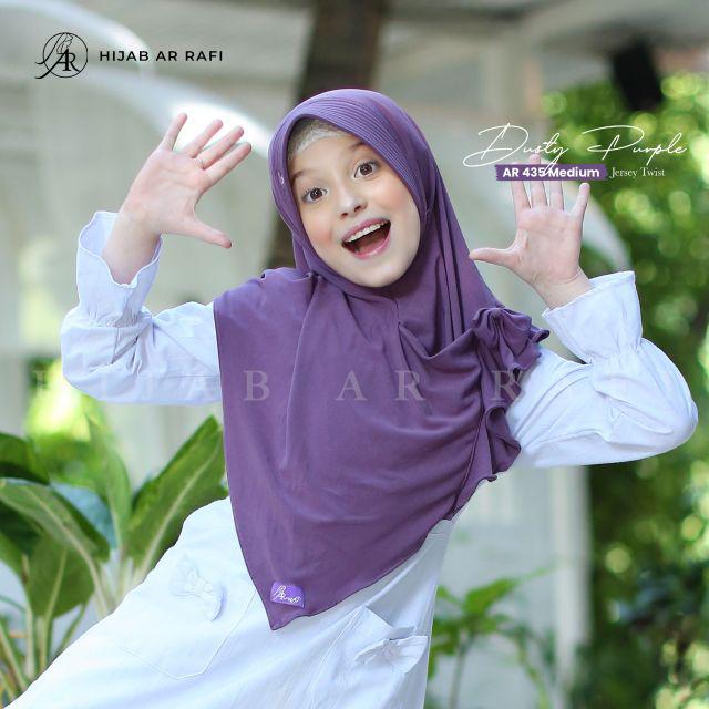 TERLARIS COD ✅ Hijab Ar Rafi AR 435 hijab instan bergo arrafi || INAYAHHIJAB-Dustypurple