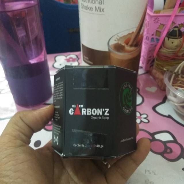 

Black carbondz' isi 3 pcs