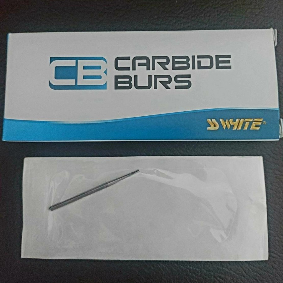 Carbide Burs HP 702 SS White Dental Bur tulang Straight highspeed
