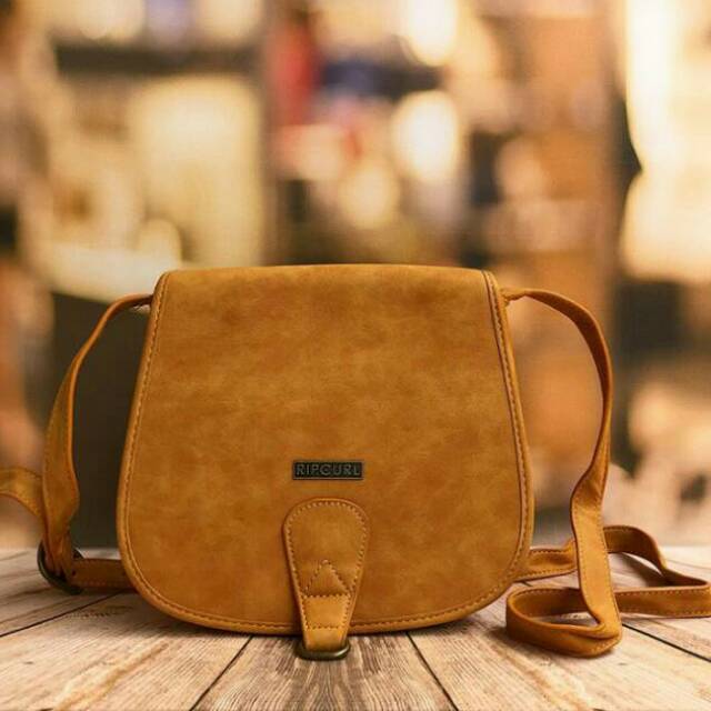 Tas Ripcurl Paradise Saddle Bag Tan - Tas Ripcurl Original - Tas Cewek Ori