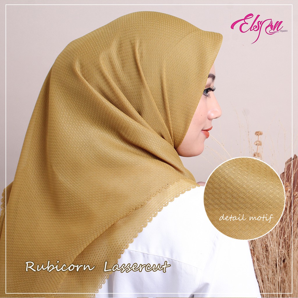 Jilbab rubicorn lassercut