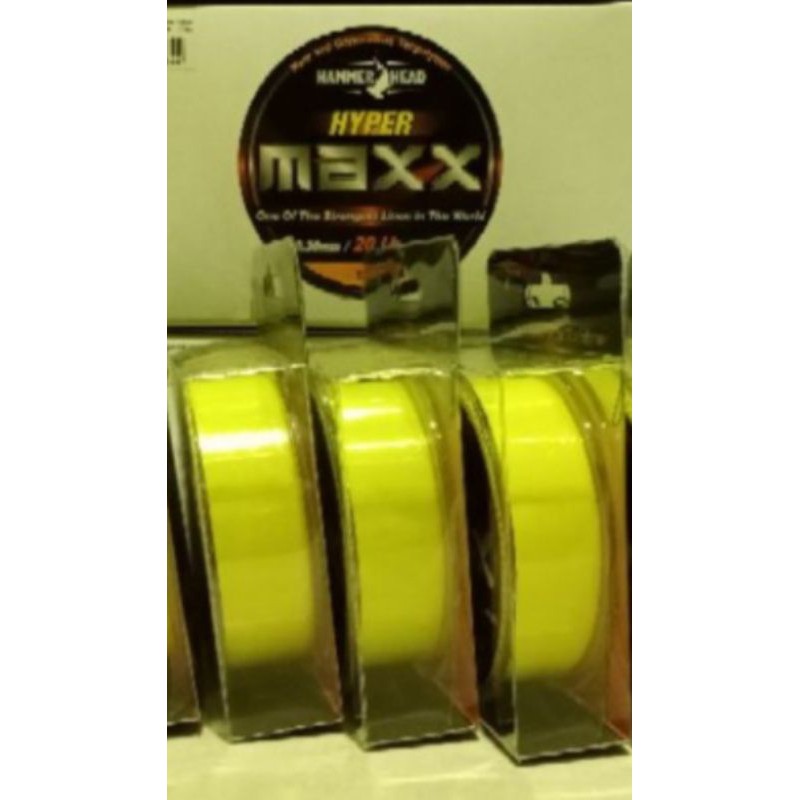 senar pancing hammer head hyper maxx 150m