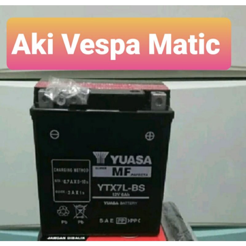 Aki Original Vespa Matic merk Yuasa
