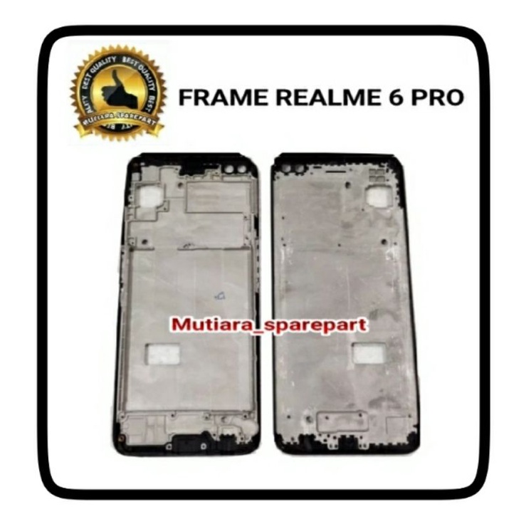 FRAME LCD / TULANG LCD / TATAKAN LCD REALME 6 PRO