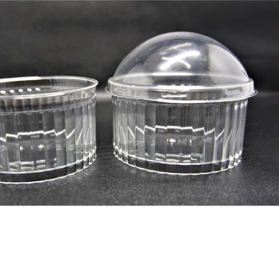 ➬ Jelly Cup CH 25 / Cup Pudding Mika Plastik / Cup Jelly Ulir Bulat ☞