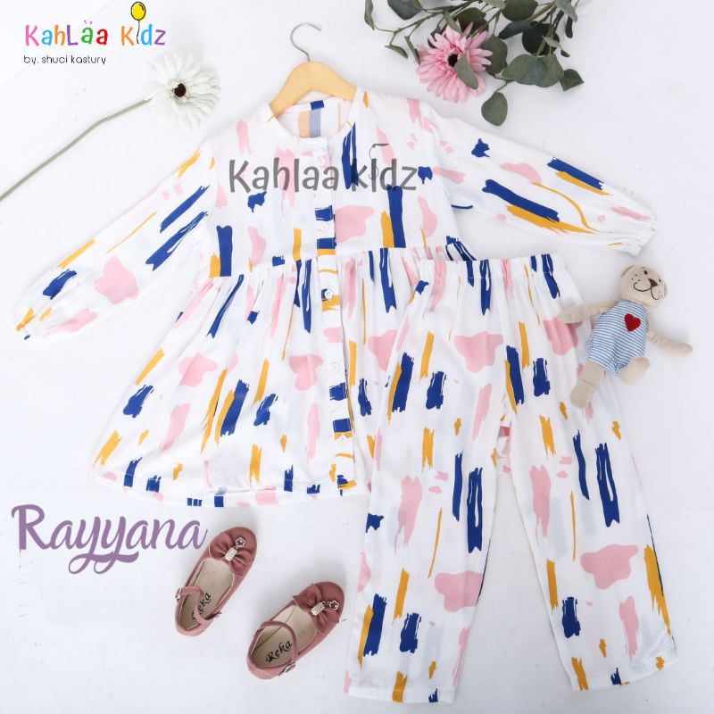 One set RAYYANA SERIES kahlaakidzoffficial