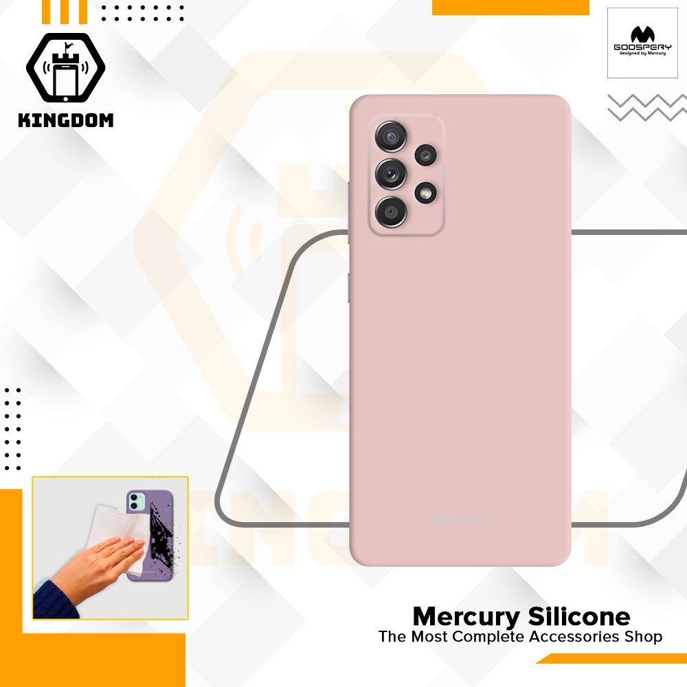 Hard Case Samsung A52 A526 Samsung A52S Goospery Mercury Silicone Case