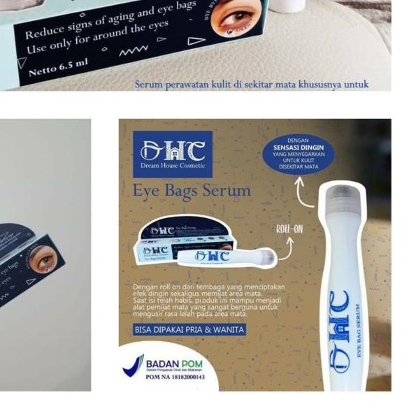DHC EYE BAGS SERUM ORIGINAL - ROLL ON SERUM PENGHILANG KERUTAN DAN KANTUNG MATA