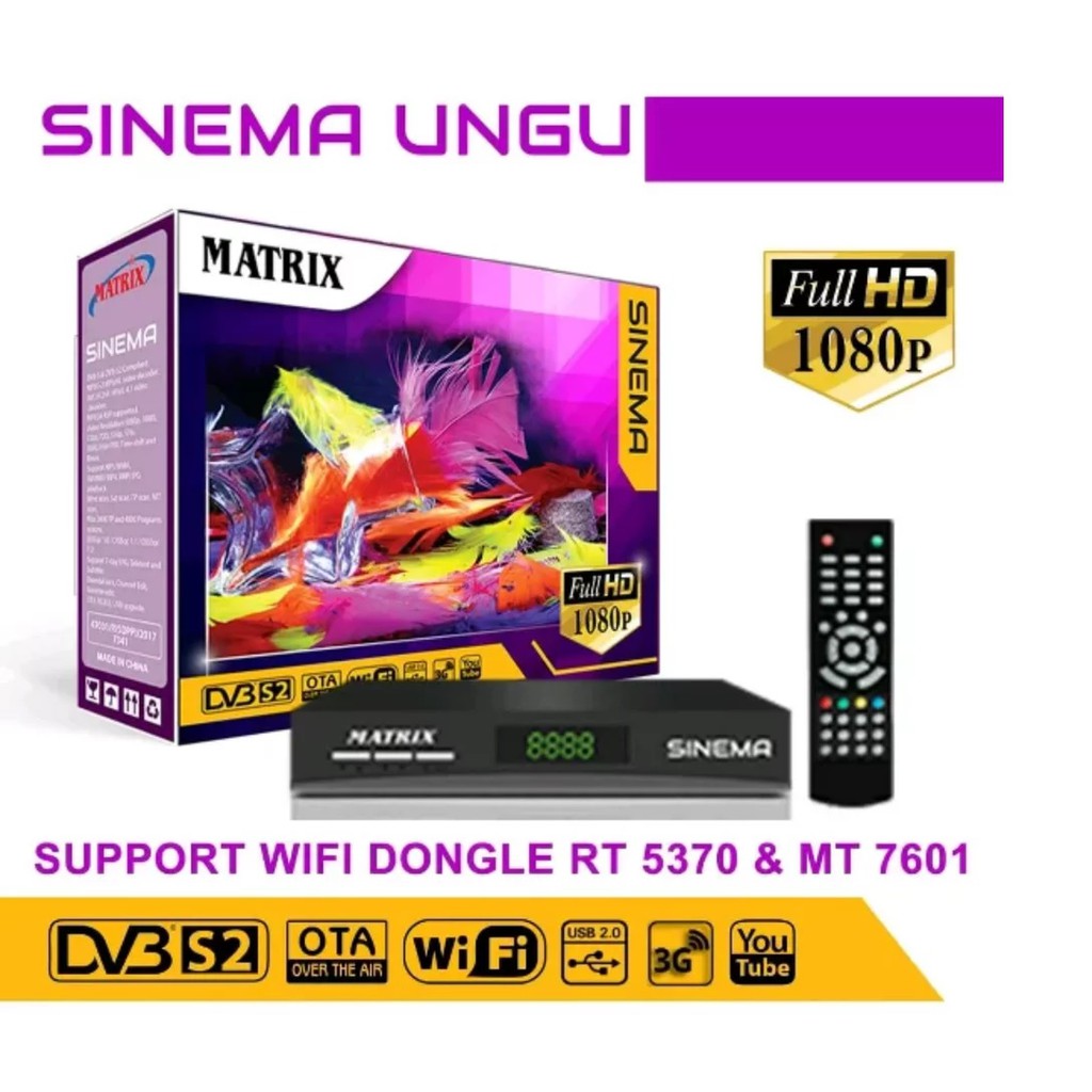 Matrix Sinema ( bisa Liga inggris Mola tv dan Liga indonesia dengan isi Paket )