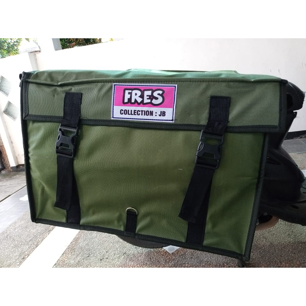 TAS KURIR / TAS OBROK / TAS POS MOTOR / TAS SALES MERK FRES FRESH