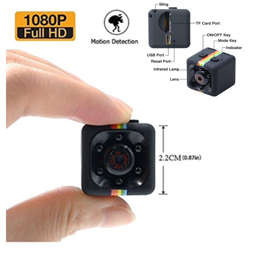 Kamera Mini Pengintai SQ11 - Spy Camera Mini - Cctv Mini