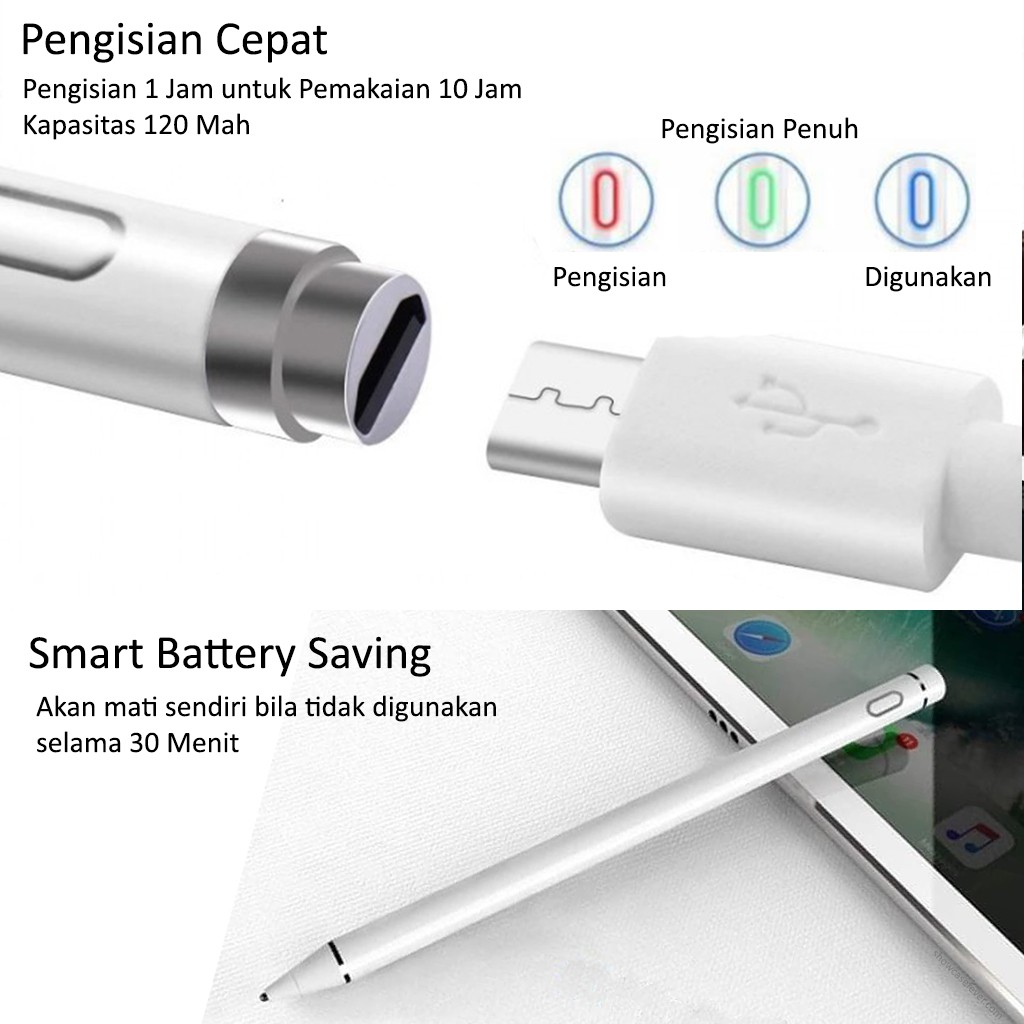 Stylus Pen Universal Android Apple Samsung Huawei Xiaomi Tablet