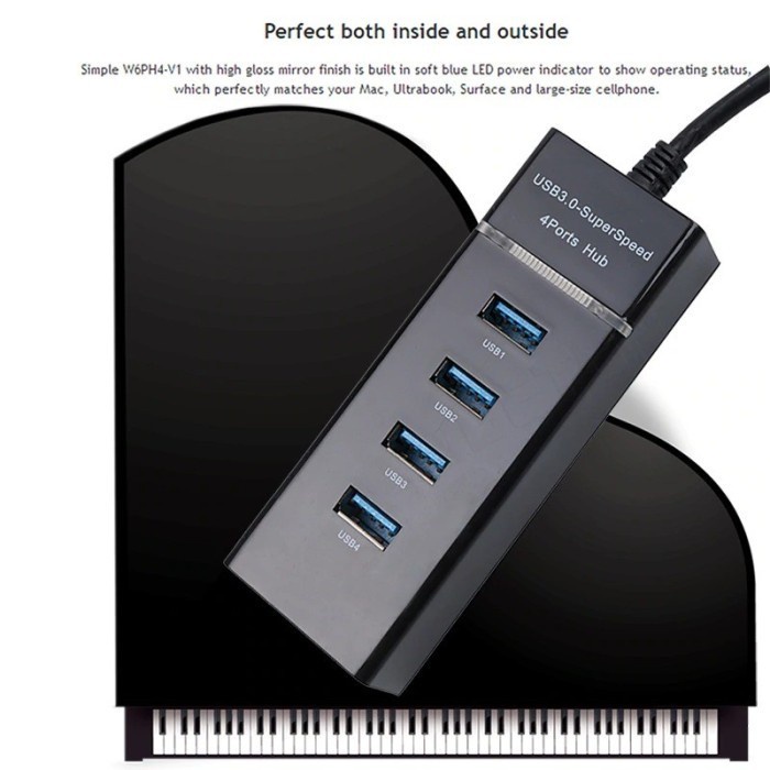 USB3.0 HUB 4 PORT / USB HUB / USB 3.0 HUB HIGH SPEED 4 PORT