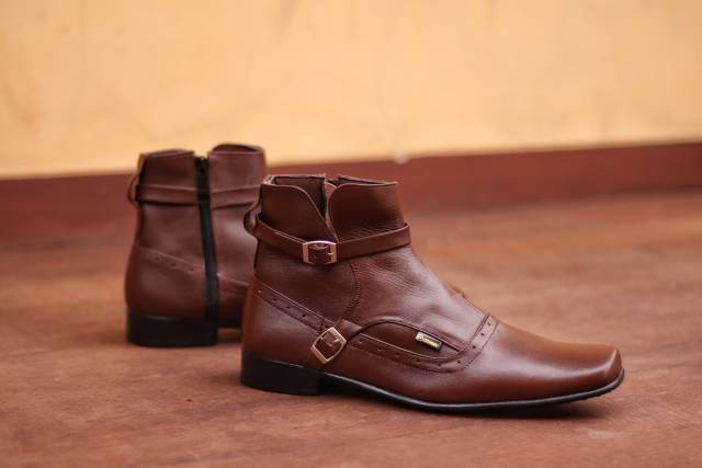 FULL LEATHER SepAtu ForMal PriA PanTofeL Pria KuliT AsLi OrigiNaL PacUaN  BikErS RiDer aLA pacuann