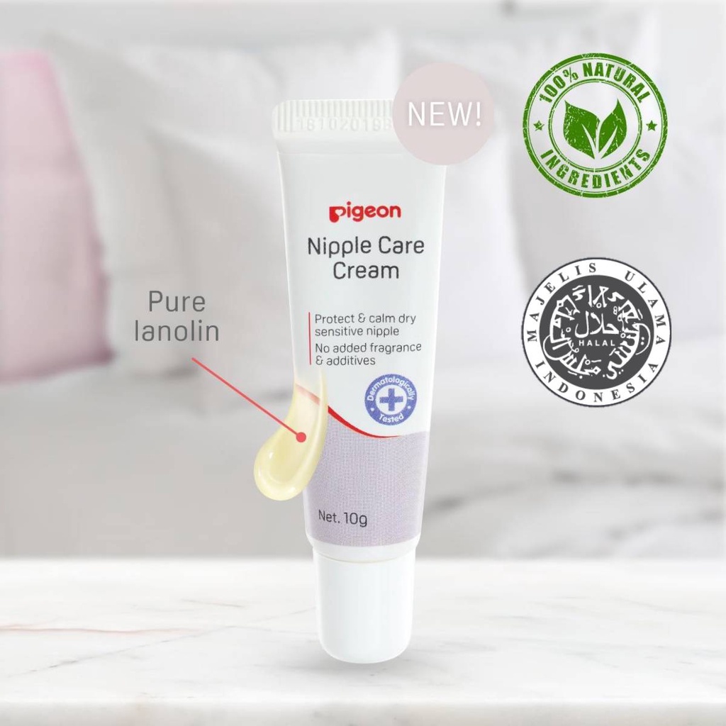 PIGEON Nipple Care Cream 10Gr 3125/Krim Puting Ibu Menyusui