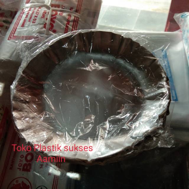 Piring kertas kue bulat / piring kue