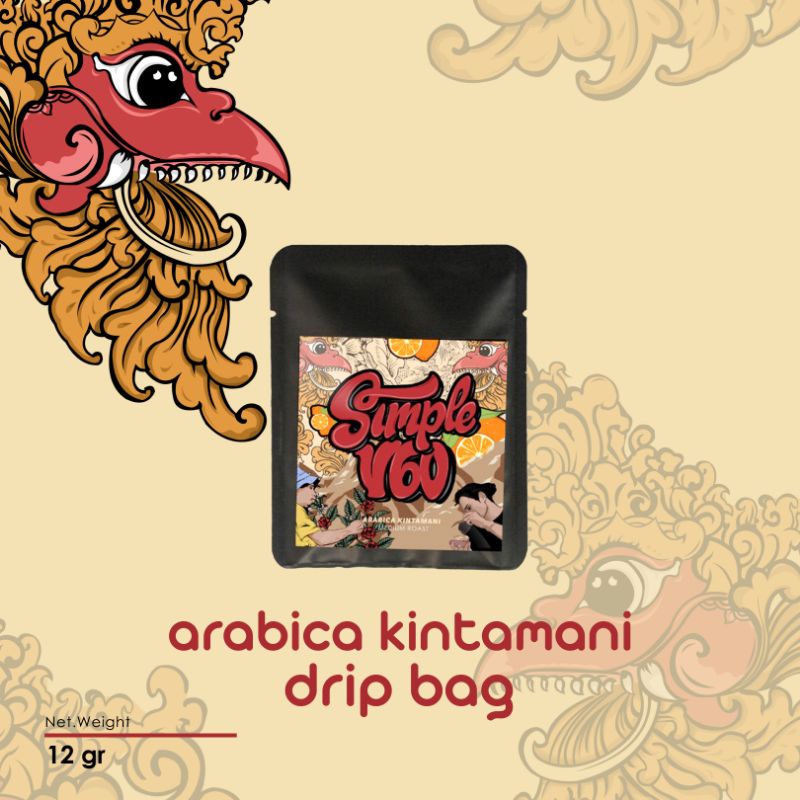 

Simple V60 | Coffee Drip Bag Arabica Kintamani Bali 12gr