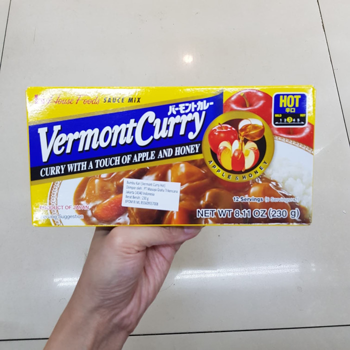 

New Arrival - Vermont Curry 230Gr- Bumbu Kari Jepang - Mild