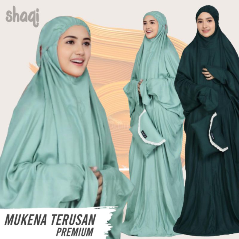 MUKENA TERUSAN DEWASA JUMBO BAHAN RAYON PREMIUM - MUKENA TERUSAN - MUKENA TERUSAN DEWASA - MUKENA TE