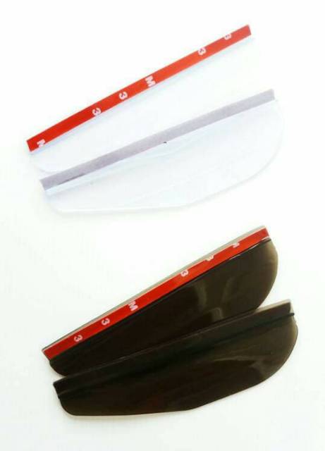 Talang Air Spion Mobil / PVC Pelindung Kaca spion (2Pcs=Kiri+Kanan)