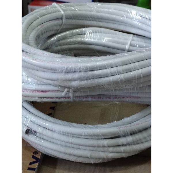 KABEL LISTRIK TEMBAGA MURNI NYM 2X1,5MM 10METER