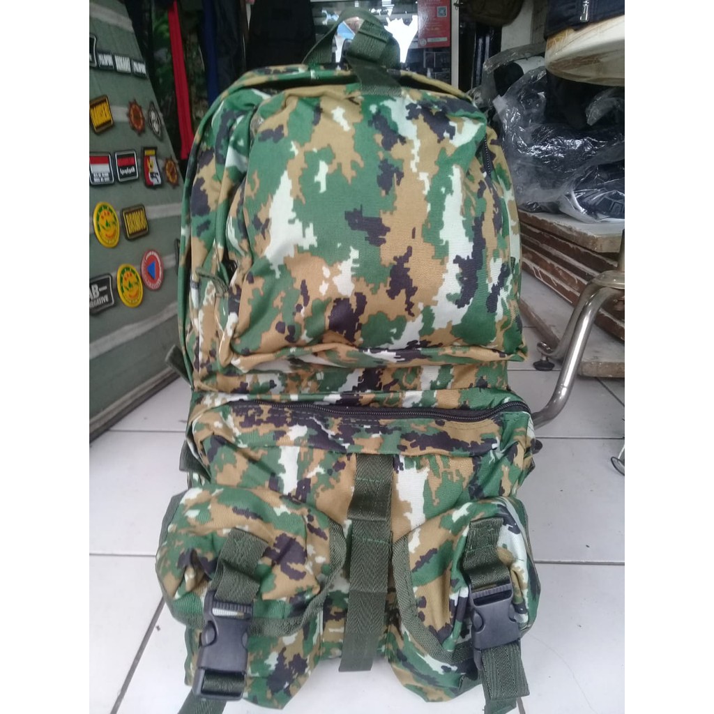 Ransel Loreng Linud Kostrad - Tas Loreng Aceh - Tas Punggung Loreng Kostrad