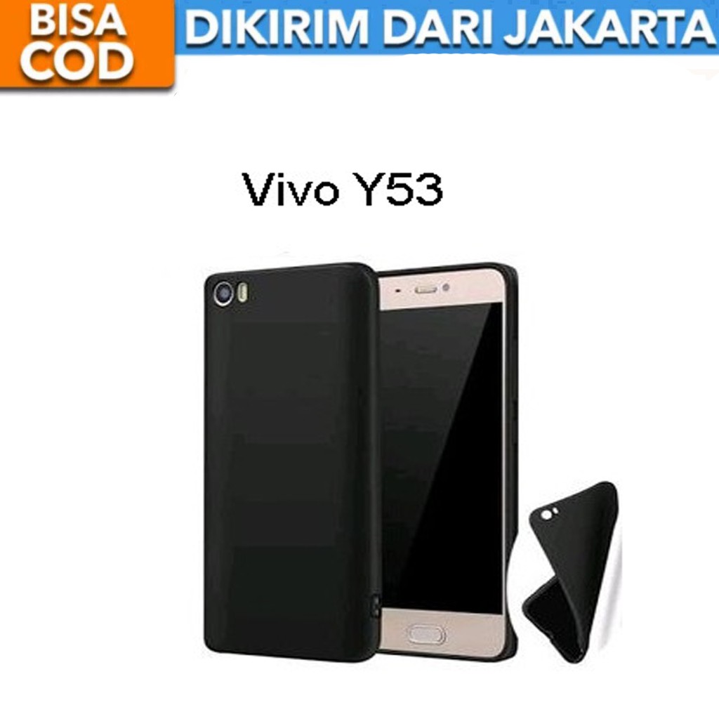 SoftCase Black Matte for Vivo Y53