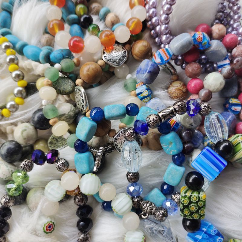 Gelang manik manik / gelang unik / gelang etnik